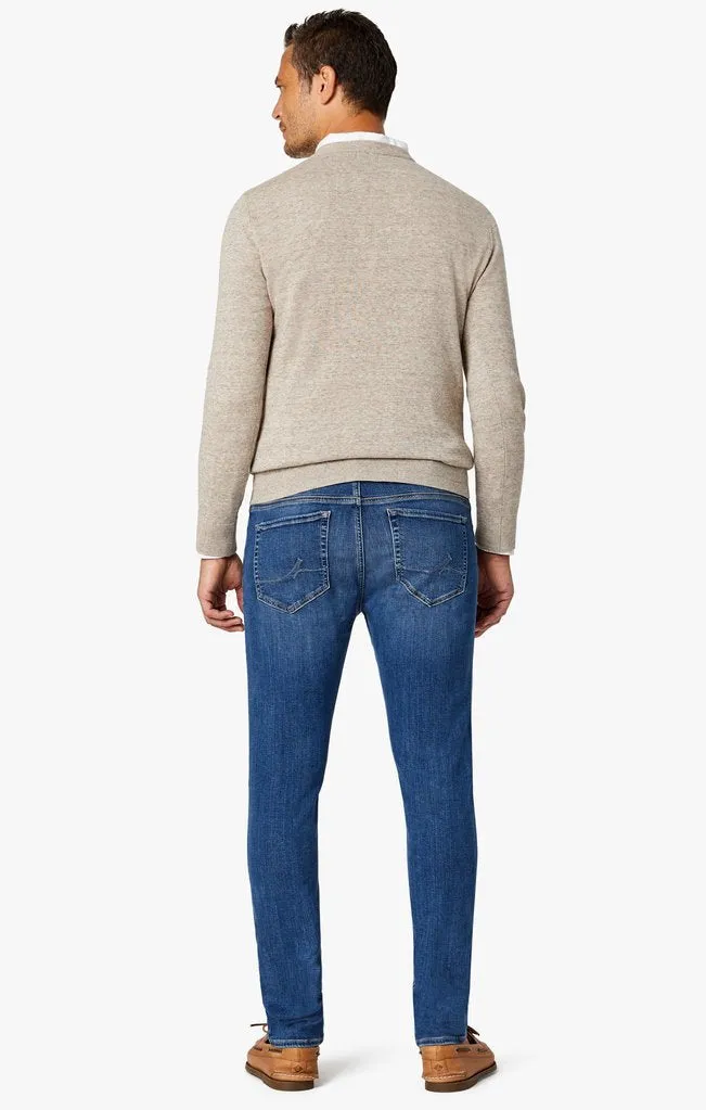 Heritage Cool Slim Leg Jeans - Mid Shaded Ultra Wash