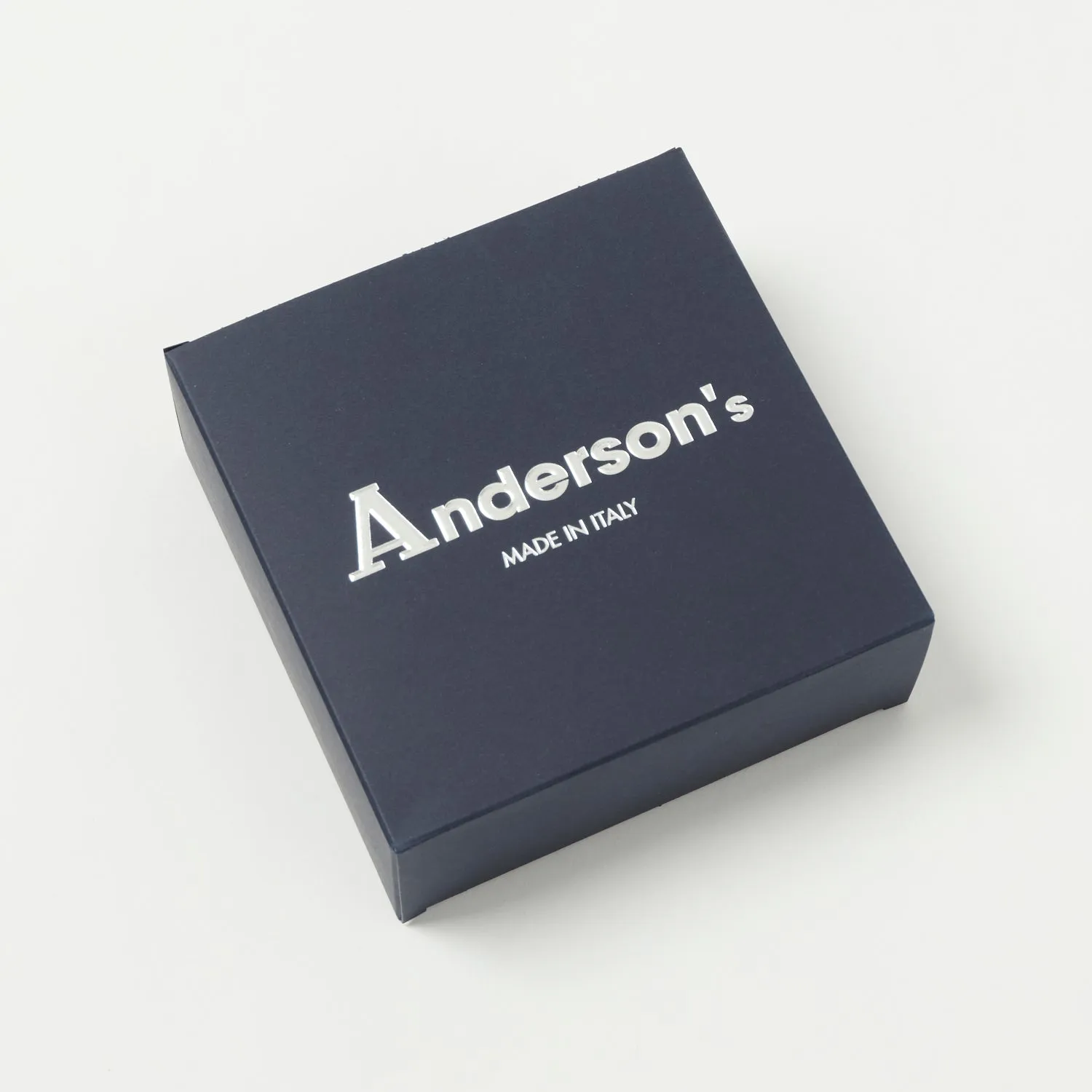 Mens Anderson 3.5cm Black Leather-Trimmed Elastic Woven Belt - Stylish and Durable Accessory