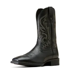 Mens Black Deertan Slim Zip Boots by Ariat - Ultra Comfort Design