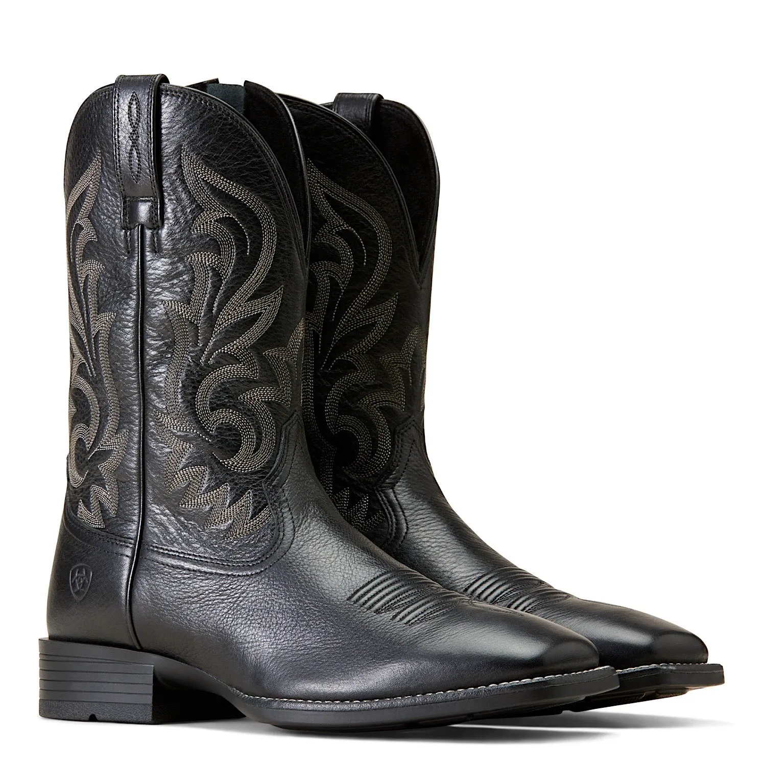 Mens Black Deertan Slim Zip Boots by Ariat - Ultra Comfort Design
