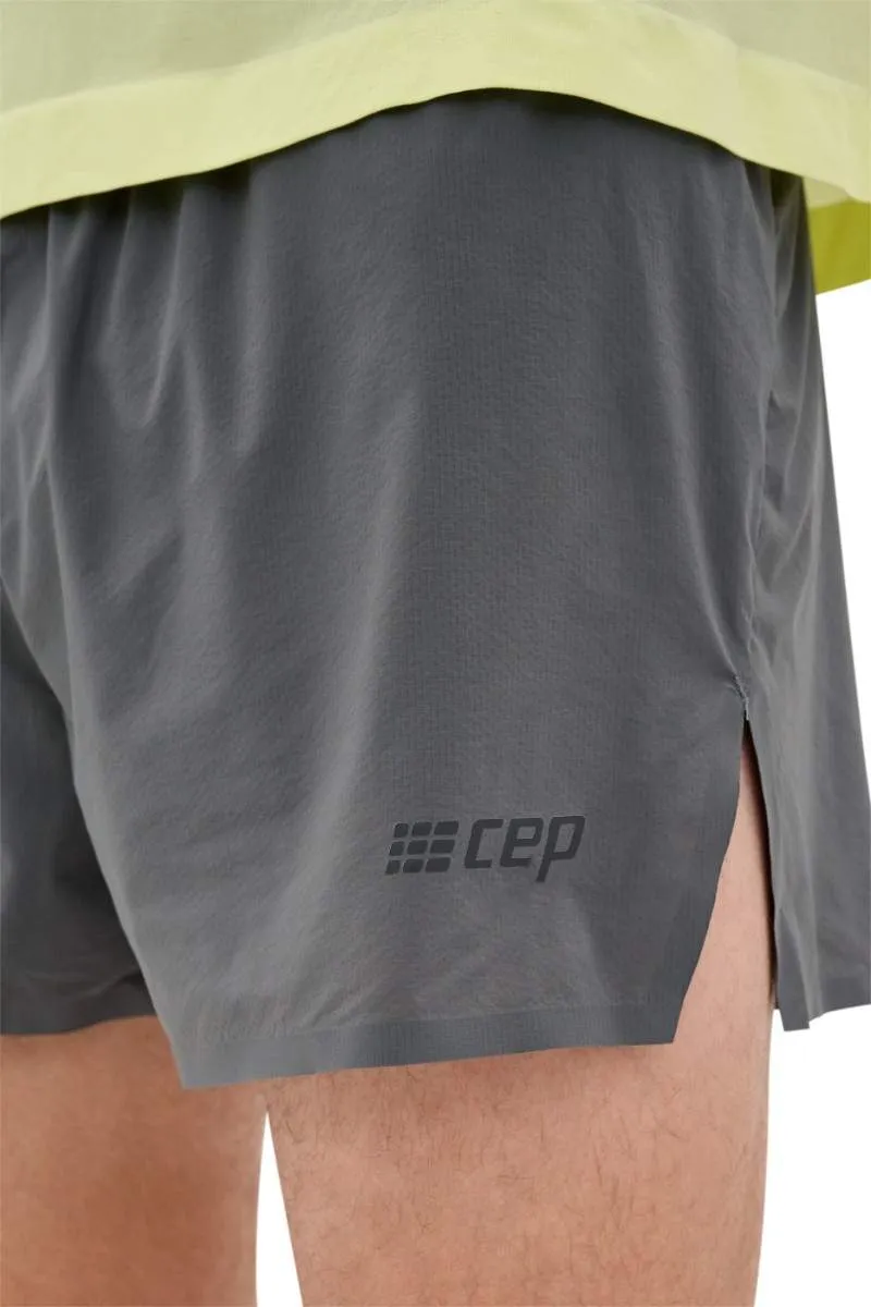 CEP Mens Ultralight Loose Fit v2 Running Shorts - Grey
