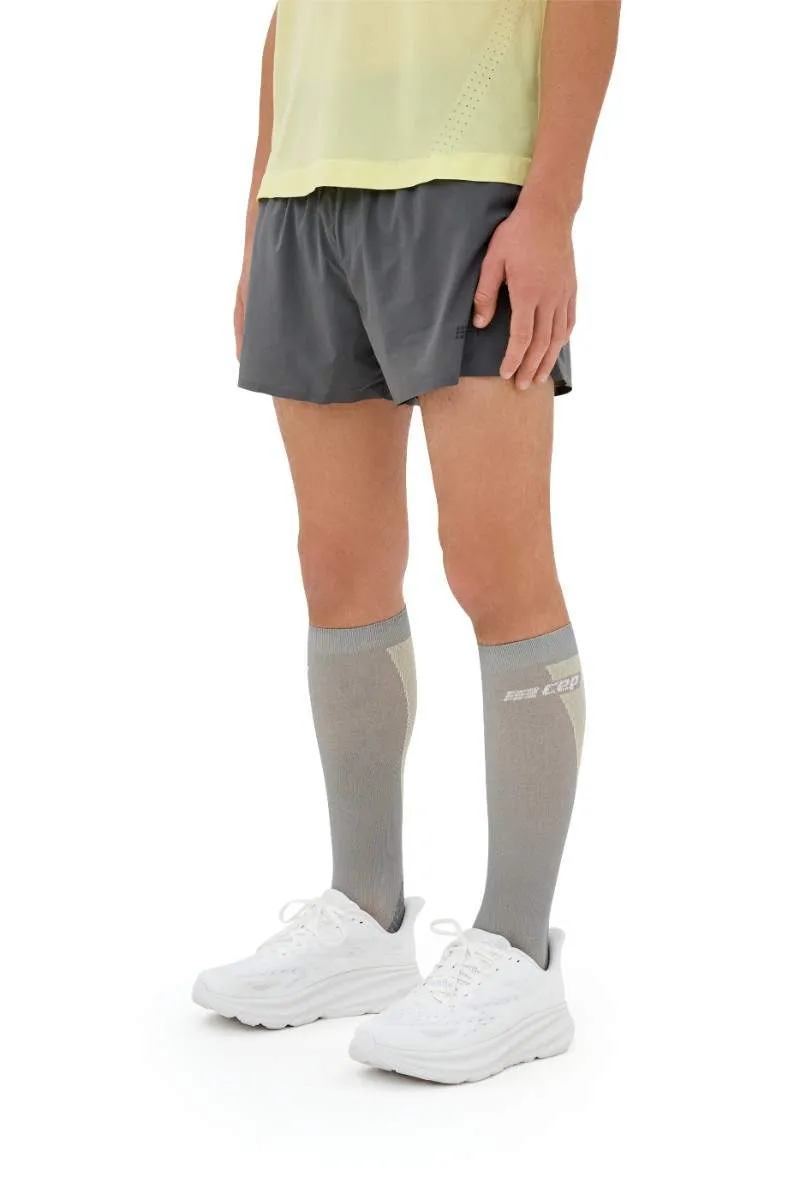 CEP Mens Ultralight Loose Fit v2 Running Shorts - Grey