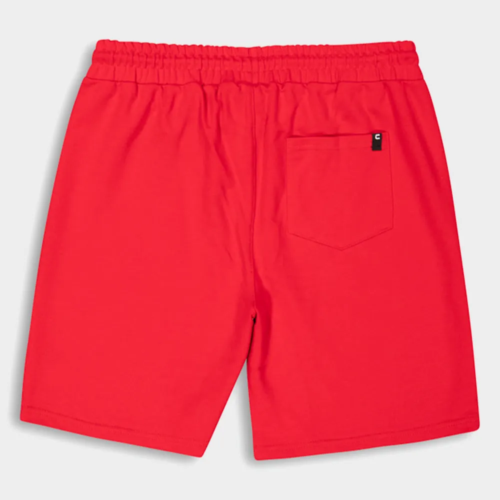 Code M Scorch Fleece Short _ 180573 _ Red