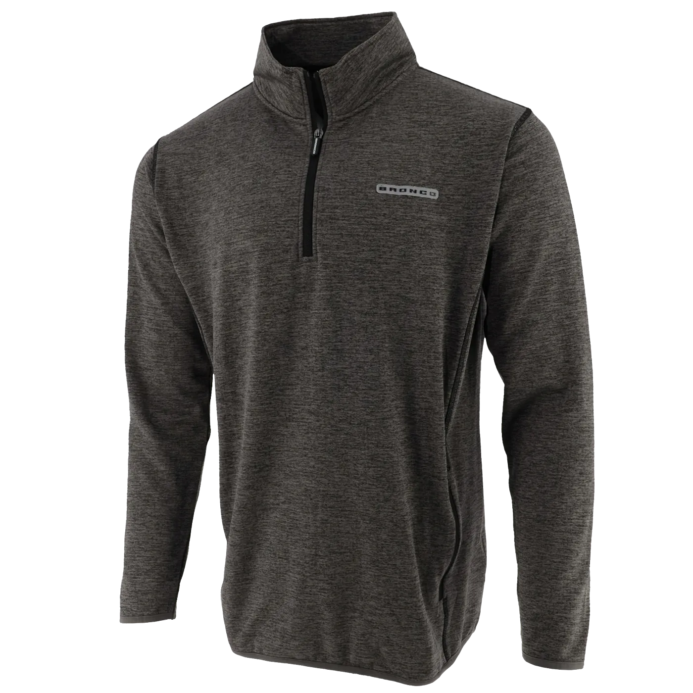 Mens 1/4 Zip Fleece Pullover - Ford Bronco Inspired, Warm & Stylish