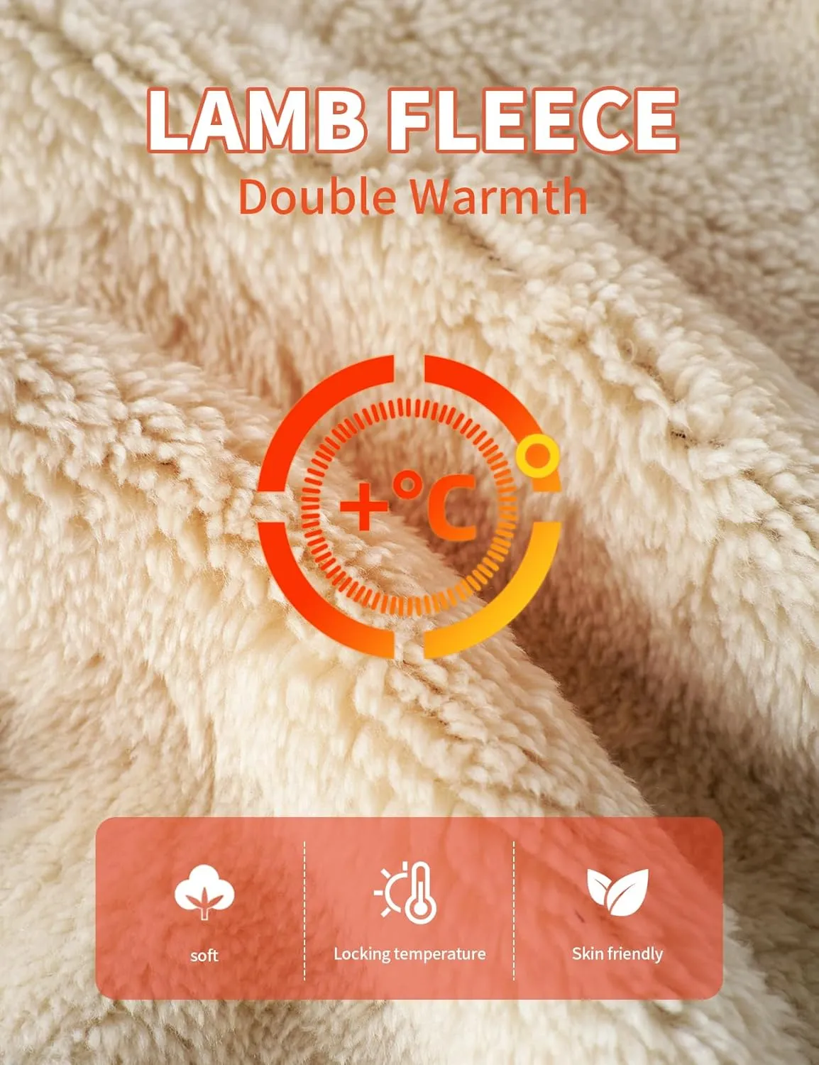Gihuo Winter Jackets for Women Sherpa Lined Jacket Women Duffle Toggle Coat Hooded Fleece Jacket
