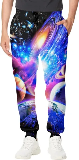Goodstoworld Mens Cool Joggers Pants 3D Novelty Casual Sweatpants with Drawstring