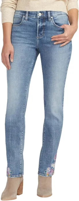 JAG Women's Ruby Mid Rise Straight Leg Jeans