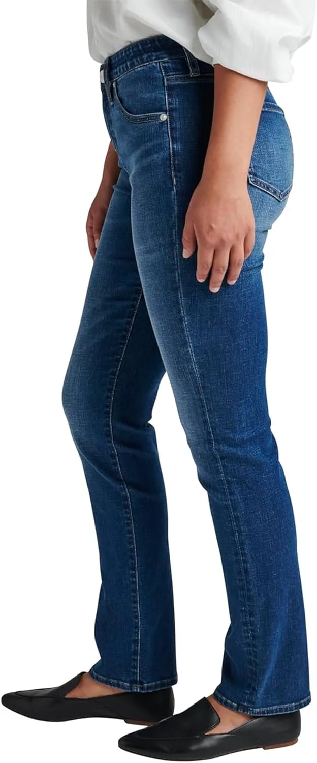 JAG Women's Ruby Mid Rise Straight Leg Jeans