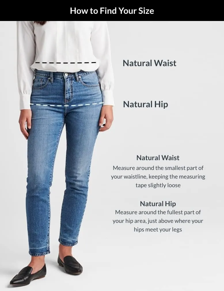 JAG Women's Ruby Mid Rise Straight Leg Jeans