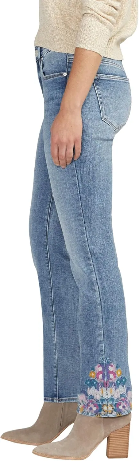 JAG Women's Ruby Mid Rise Straight Leg Jeans