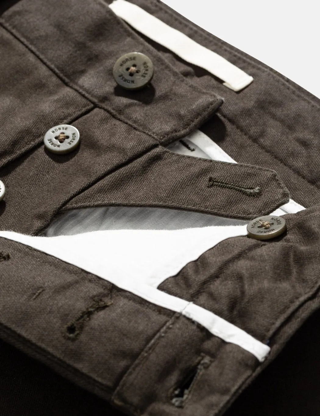Norse Projects Aros Heavy Chino (Regular) - Beech Green