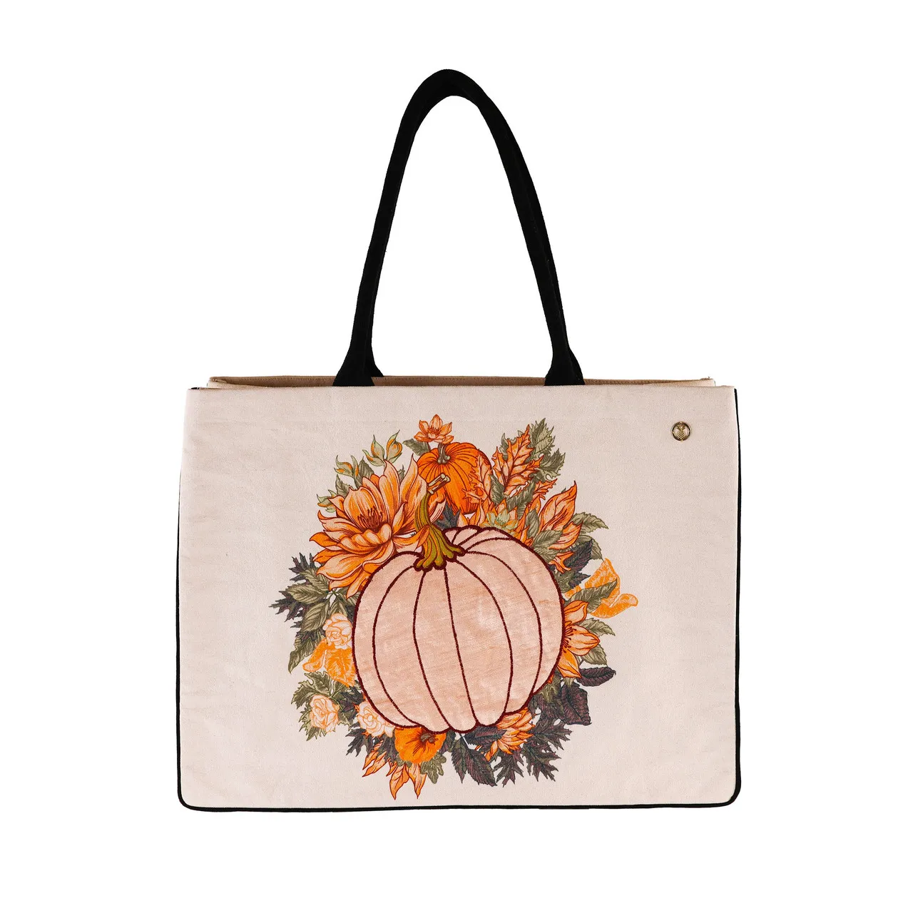 Simply Southern Pumpkin Embroidered Totes