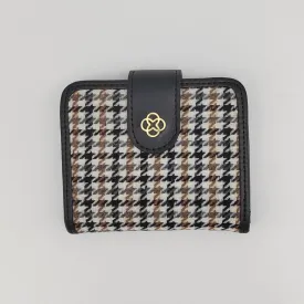 Small Capsule Side Wallet  - BlackXBrown