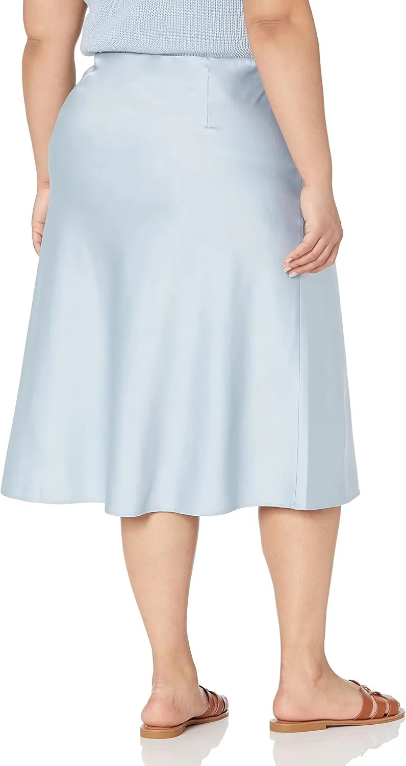 The Drop Women's Maya Silky Slip Skirt