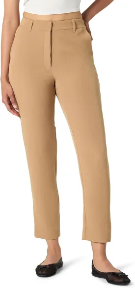 The Drop Women's Sheilaa Slim Flat Front Trouser