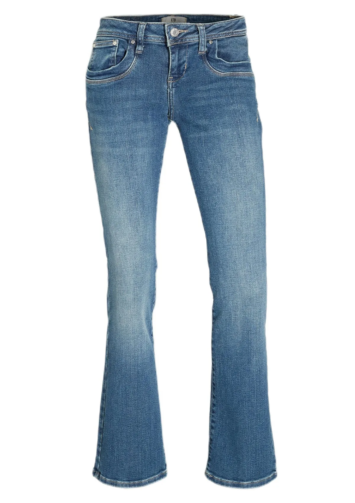 Valerie Mandy Womens Low Rise Baby Bootcut Jeans - Flattering Fit, Trendy Style, and Comfortable Denim