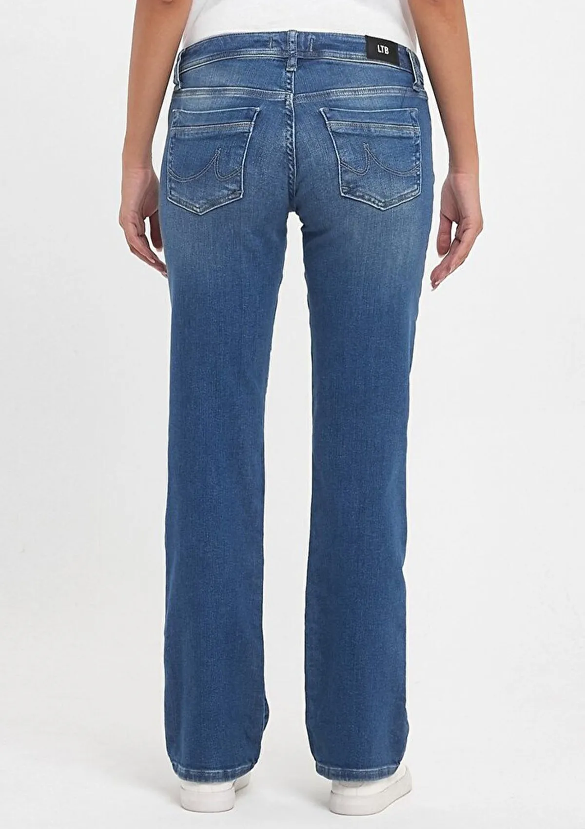 Valerie Mandy Womens Low Rise Baby Bootcut Jeans - Flattering Fit, Trendy Style, and Comfortable Denim
