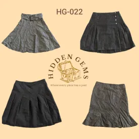 Y2k mixed schoolgirl skirts(HG-022)